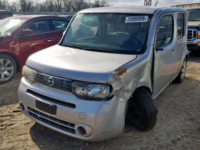 JN8AZ28R79T122587 - 2009 NISSAN CUBE BASE SILVER photo 2