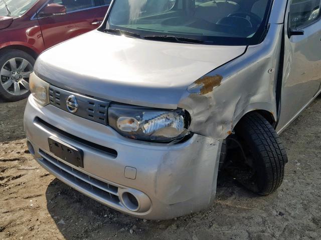 JN8AZ28R79T122587 - 2009 NISSAN CUBE BASE SILVER photo 9