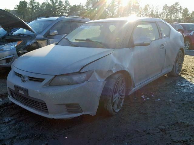 JTKJF5C77B3016621 - 2011 TOYOTA SCION TC ვერცხლისფერი ფოტო 2