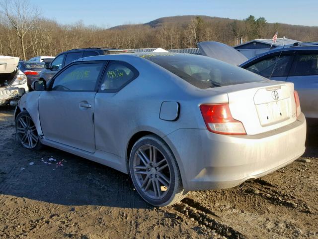 JTKJF5C77B3016621 - 2011 TOYOTA SCION TC ვერცხლისფერი ფოტო 3