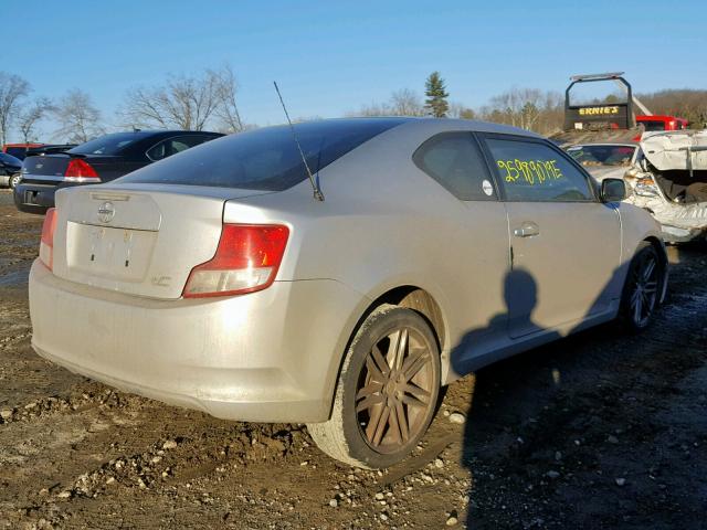 JTKJF5C77B3016621 - 2011 TOYOTA SCION TC ვერცხლისფერი ფოტო 4