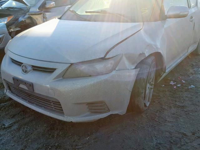 JTKJF5C77B3016621 - 2011 TOYOTA SCION TC ვერცხლისფერი ფოტო 9