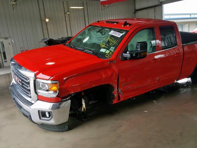 1GT22SEG3HZ234483 - 2017 GMC SIERRA K25 RED photo 2