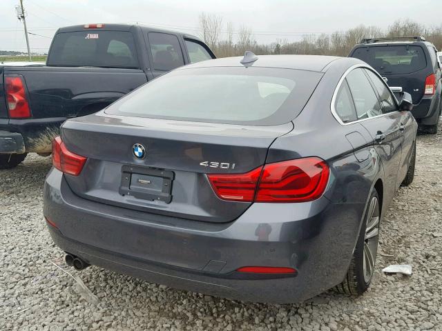 WBA4J1C58JBG78187 - 2018 BMW 430I GRAN GRAY photo 4