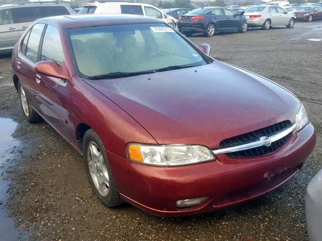 1N4DL01A01C208160 - 2001 NISSAN ALTIMA GXE BURGUNDY photo 1