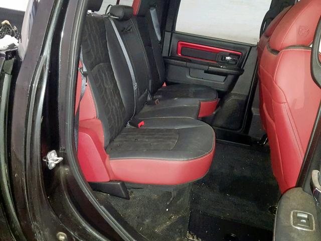 1C6RR7YT3FS785638 - 2015 RAM 1500 REBEL შავი ფოტო 6