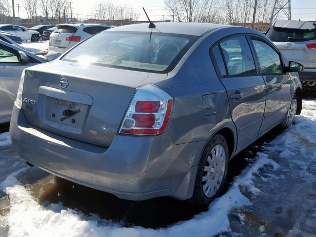 3N1AB61E08L671102 - 2008 NISSAN SENTRA 2.0 SILVER photo 4