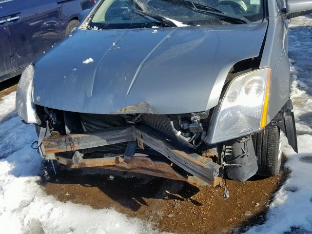 3N1AB61E08L671102 - 2008 NISSAN SENTRA 2.0 SILVER photo 9