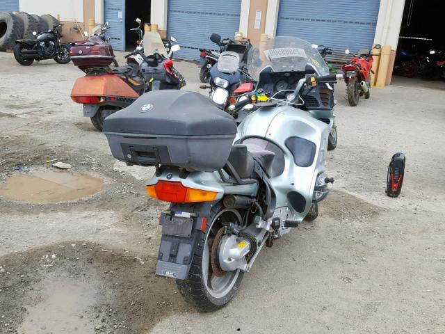 WB1041803T0441962 - 1996 BMW R1100 RT TEAL photo 4