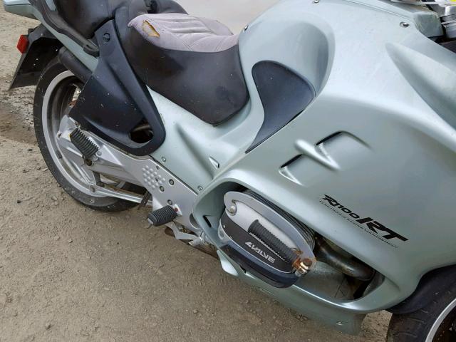 WB1041803T0441962 - 1996 BMW R1100 RT TEAL photo 7