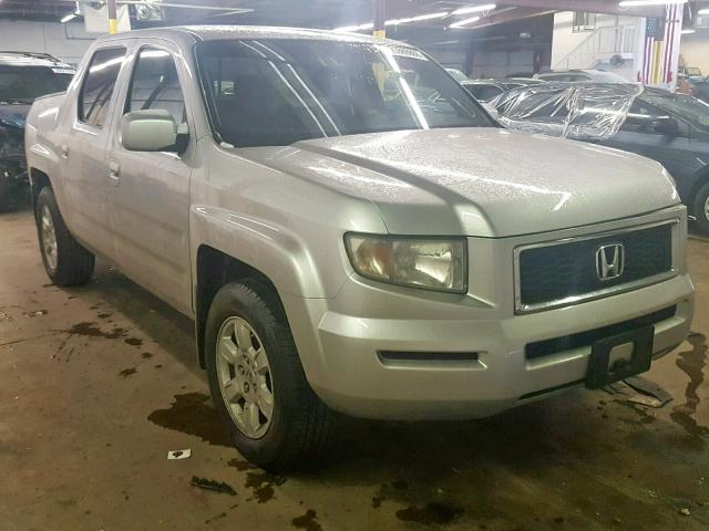 2HJYK16427H536124 - 2007 HONDA RIDGELINE SILVER photo 1