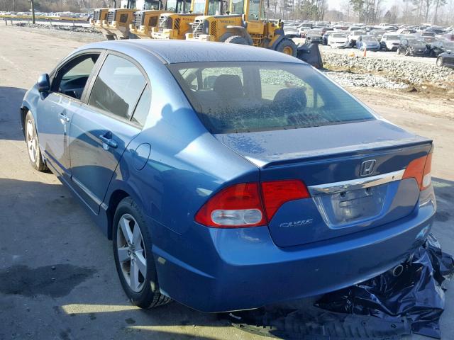 19XFA1F69BE045117 - 2011 HONDA CIVIC LX-S Azul foto 3