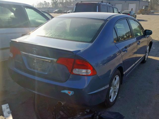 19XFA1F69BE045117 - 2011 HONDA CIVIC LX-S Azul foto 4