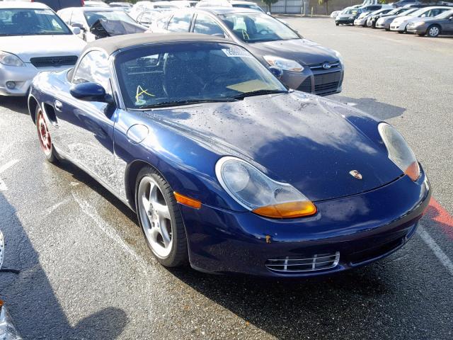 WP0CB29891U663623 - 2001 PORSCHE BOXSTER S BLUE photo 1