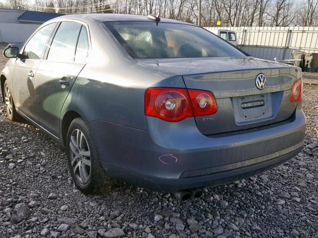 3VWSF71K36M771295 - 2006 VOLKSWAGEN JETTA 2.5 BLUE photo 3