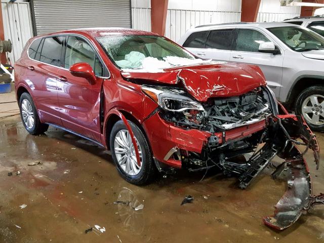 LRBFXCSA0HD046234 - 2017 BUICK ENVISION P RED photo 1