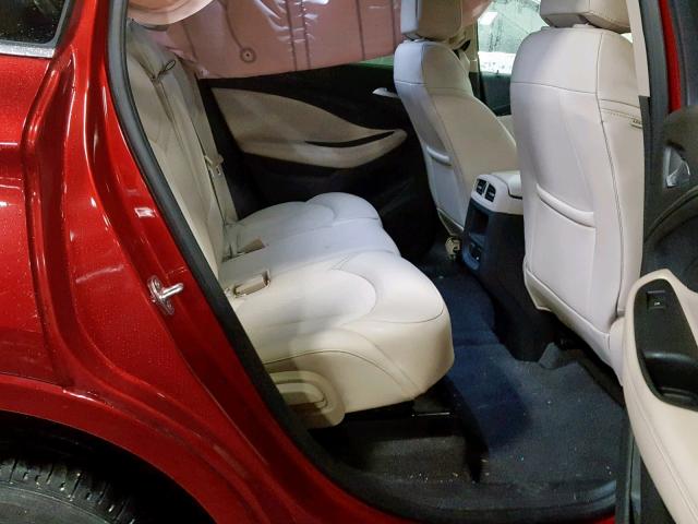 LRBFXCSA0HD046234 - 2017 BUICK ENVISION P RED photo 6