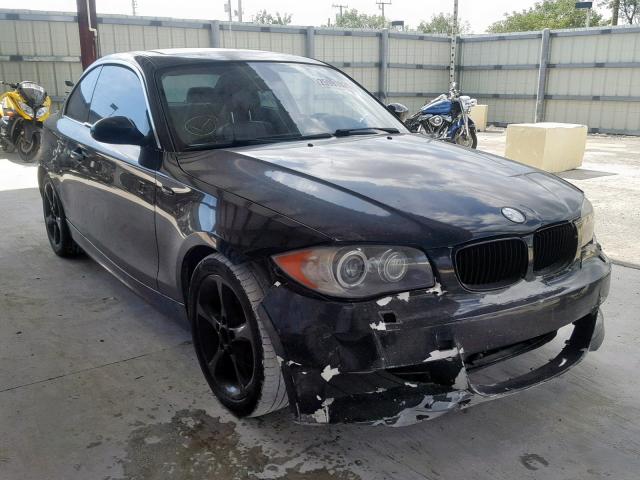 WBAUP73569VK75950 - 2009 BMW 128 I BLACK photo 1