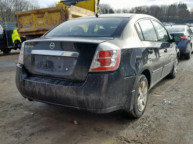 3N1AB6AP5AL628916 - 2010 NISSAN SENTRA 2.0 BLACK photo 4