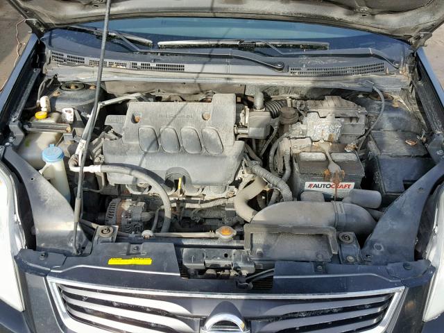 3N1AB6AP5AL628916 - 2010 NISSAN SENTRA 2.0 BLACK photo 7