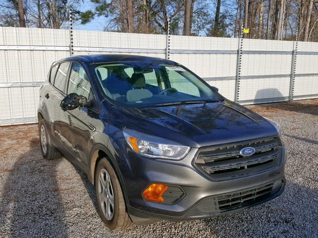 1FMCU0F71HUB73046 - 2017 FORD ESCAPE S GRAY photo 1