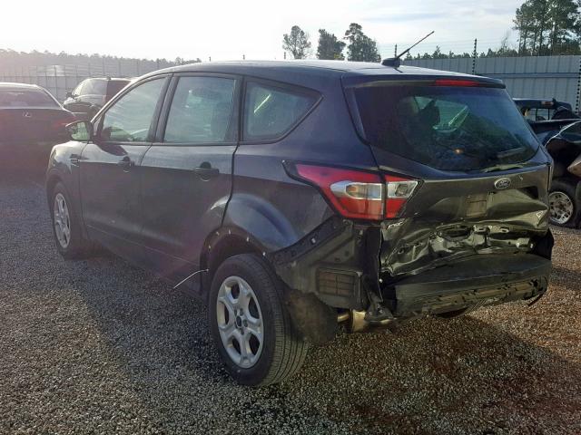 1FMCU0F71HUB73046 - 2017 FORD ESCAPE S GRAY photo 3