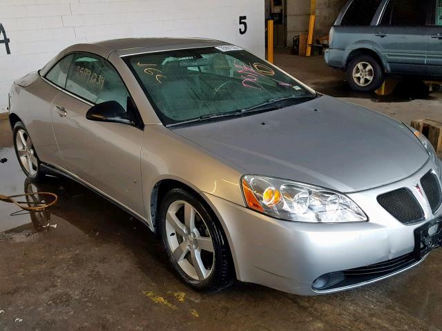 1G2ZH361874261899 - 2007 PONTIAC G6 GT SILVER photo 1