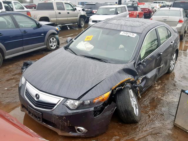 JH4CU2F60EC003655 - 2014 ACURA TSX TECH BLUE photo 2