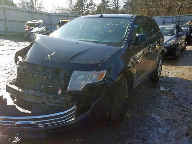 2FMDK48C37BA69139 - 2007 FORD EDGE SEL BLACK photo 2