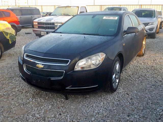 1G1ZH57B88F225336 - 2008 CHEVROLET MALIBU 1LT 黑色 照片 2
