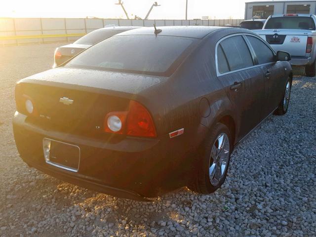 1G1ZH57B88F225336 - 2008 CHEVROLET MALIBU 1LT 黑色 照片 4