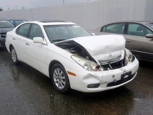 JTHBF30GX25008908 - 2002 LEXUS ES 300 WHITE photo 1