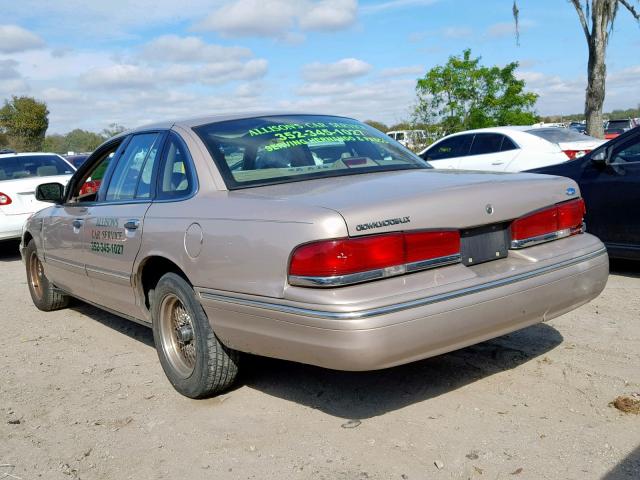 2FALP74W4VX229151 - 1997 FORD CROWN VICT BEIGE photo 3