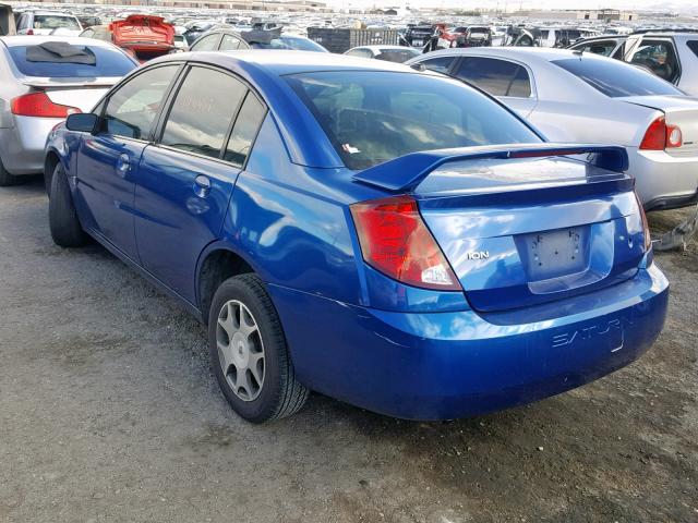 1G8AJ54F65Z160653 - 2005 SATURN ION LEVEL BLUE photo 3