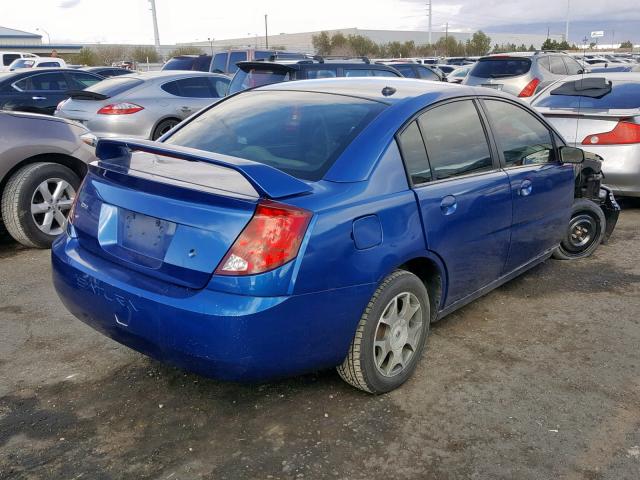 1G8AJ54F65Z160653 - 2005 SATURN ION LEVEL BLUE photo 4