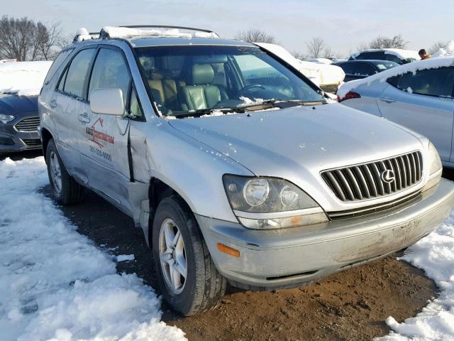 JT6HF10U8X0045828 - 1999 LEXUS RX 300 GRAY photo 1