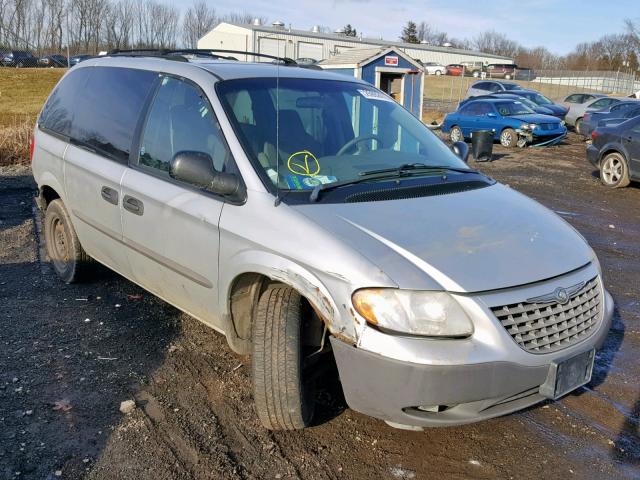 1C4GJ25B92B584181 - 2002 CHRYSLER VOYAGER SILVER photo 1