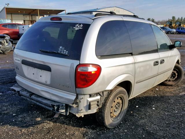 1C4GJ25B92B584181 - 2002 CHRYSLER VOYAGER SILVER photo 4