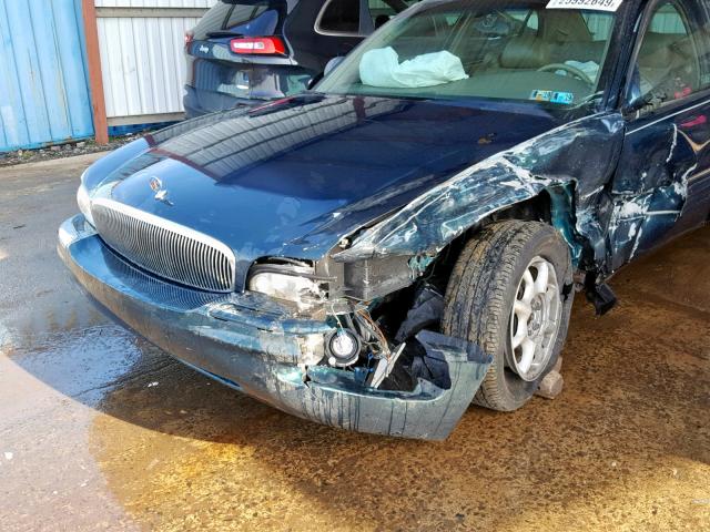 1G4CW54K0Y4276747 - 2000 BUICK PARK AVENU GREEN photo 9