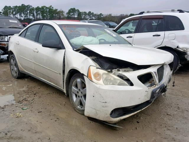 1G2ZH58NX74243111 - 2007 PONTIAC G6 GT WHITE photo 1