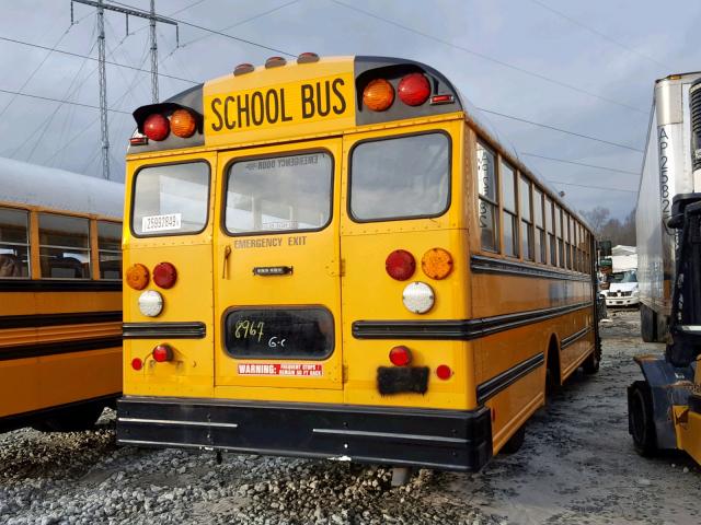 1HVLNZRL4KH654157 - 1989 INTERNATIONAL S-SERIES 1 黄色 照片 4