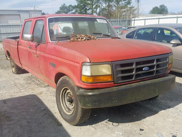 1FTJW35H7REA07465 - 1994 FORD F350 RED photo 1