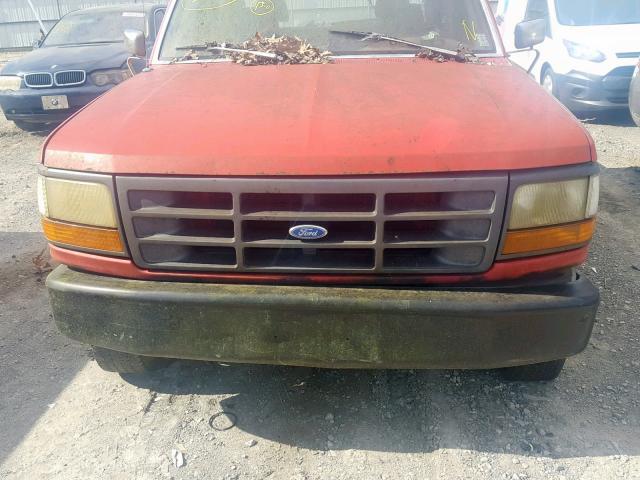 1FTJW35H7REA07465 - 1994 FORD F350 RED photo 7