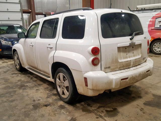 3GNBAAFW5BS506823 - 2011 CHEVROLET HHR LS WHITE photo 3