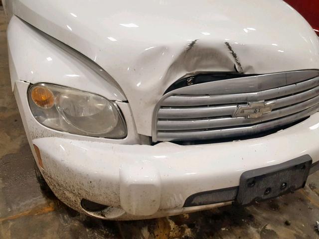 3GNBAAFW5BS506823 - 2011 CHEVROLET HHR LS WHITE photo 9