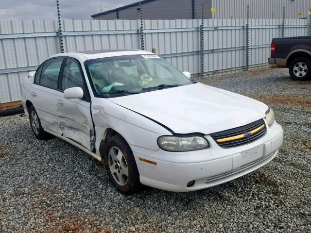 1G1NE52J13M619934 - 2003 CHEVROLET MALIBU LS WHITE photo 1