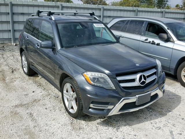 WDCGG0EB2EG177677 - 2014 MERCEDES-BENZ GLK 250 BL GRAY photo 1