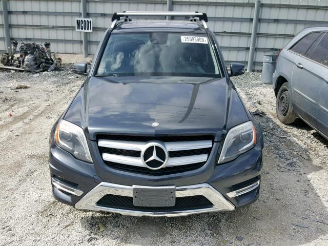 WDCGG0EB2EG177677 - 2014 MERCEDES-BENZ GLK 250 BL GRAY photo 9