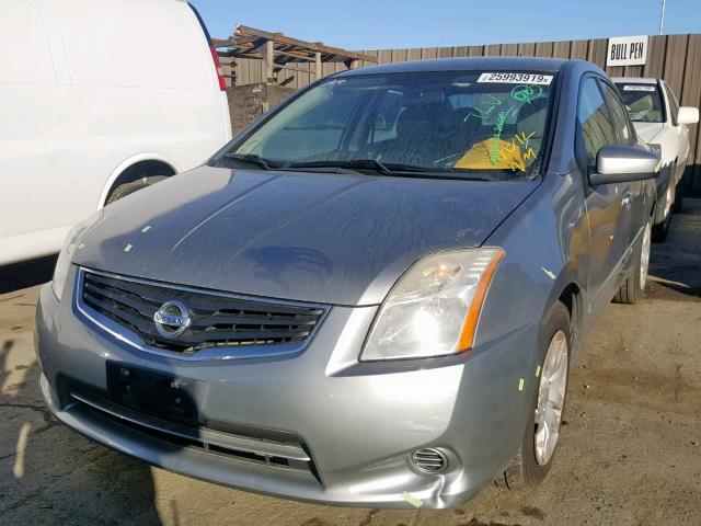 3N1AB6AP8BL712701 - 2011 NISSAN SENTRA 2.0 GRAY photo 2