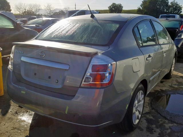 3N1AB6AP8BL712701 - 2011 NISSAN SENTRA 2.0 GRAY photo 4